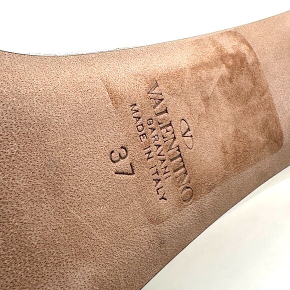 Valentino Garavani White Platform Heels - Picture 14 of 16